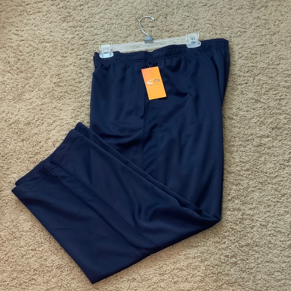 Champion Men's Dark Blue Casual Pants. Perfect for lounging.